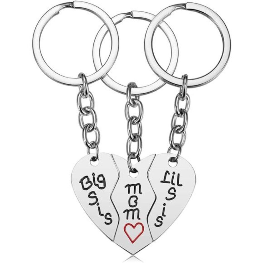 Mother’s Day Birthday Gifts for Mom‎ from Daughter - 2PCS/3PCS Mum Big Keychain